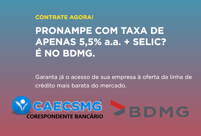 Caecs - Pronampe - BDMG